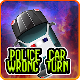 Police Car Wrong Turn icon