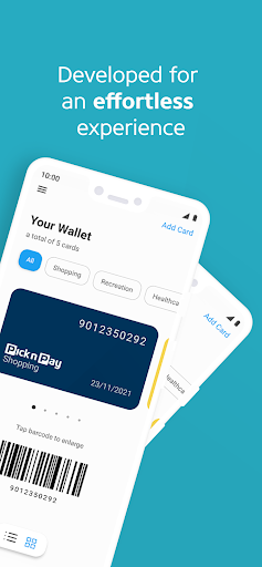 Android application DigiWallet screenshort