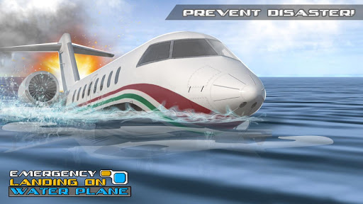 Emergency Landing Water Plane