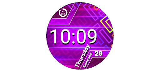 Abstract X Digital Watch Face screenshot 11