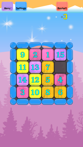 Sliding Numbers Puzzle - Magic Screen 2