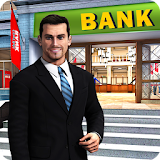 Virtual Bank Manager Cash Register 3D Cashier Game icon