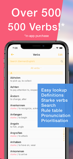 Conjuu - German Conjugation Screen 3