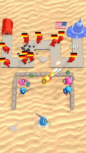 World War 2048 Screen 2