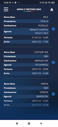 AdSPMI - Port Community System Screen 3
