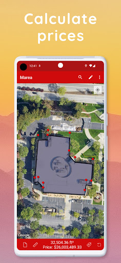 Map Area Calculator - Marea Screen 2