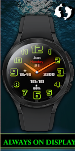 Inspire X Analog Watch Face APK For Android 2
