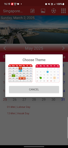 Singapore Calendar 2026 screenshot 3