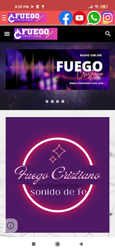 FUEGO CRISTIANO RADIO Screen 3