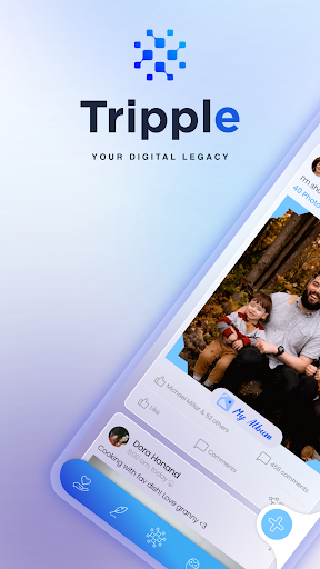 Android application Tripple- Digital Will & Legacy screenshort