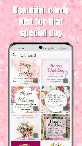 Wedding Wishes & Messages Screen 3