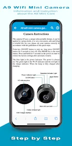 A9 wifi mini camera guide app