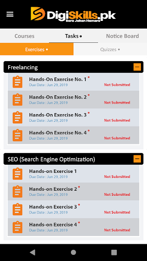تطبيق DigiSkills LMS برو5