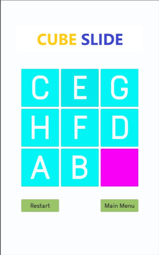 Cube Slide