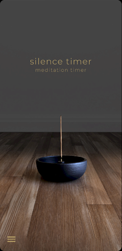 Android application Silence Timer - Meditation screenshort