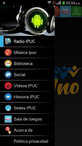 Android application Ipuc Santa Cecilia screenshort