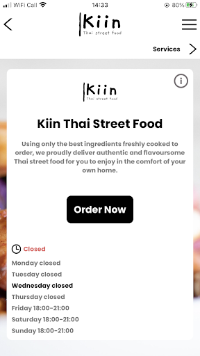 Kiin Thai Street Food Screen 2