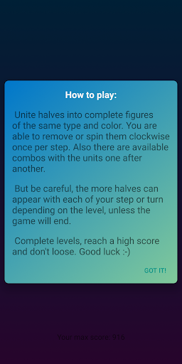 Android application Havles Into Whole screenshort