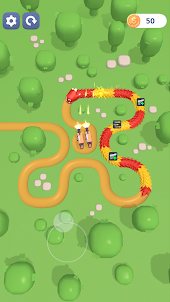 Snake Attack: Shoot in parts