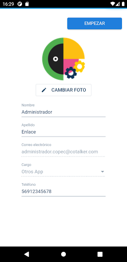 Enlace COPEC 2.0 Screen 2