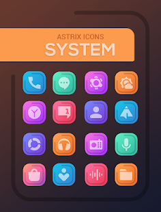 Astrix - Icon Pack Ekran görüntüsü