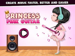 Girls Princess Guitar & Piano - Screenshot 1