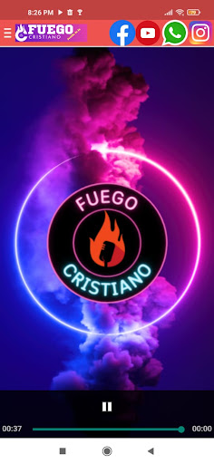 FUEGO CRISTIANO RADIO Screen 2
