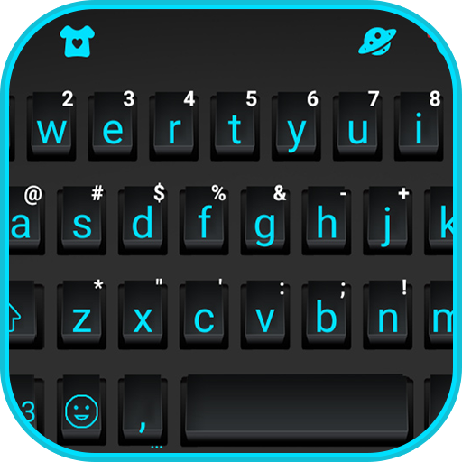 Black Simple Keyboard Theme 7.0.0_0208 Icon