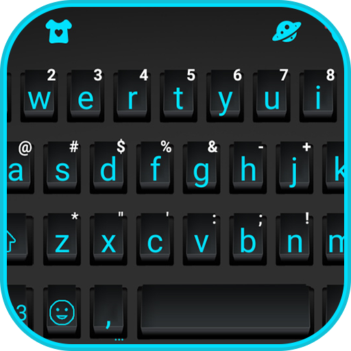 Black Simple Keyboard Theme logo