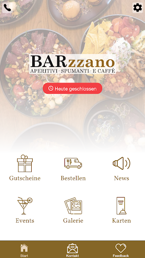 Android application Barzzano screenshort