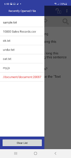 Text Editor w/ Ads Screen 3