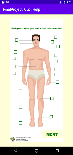 OuchHelp! Screen 3