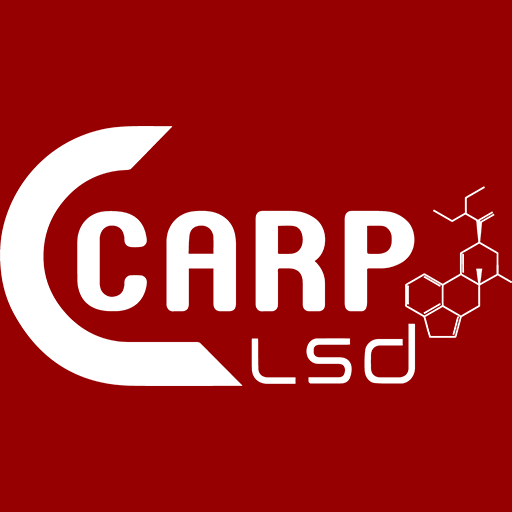 CARP LSD 100% CARPE logo