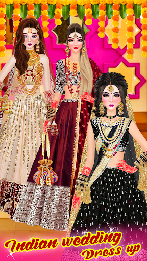 Desi Indian Bride Dressup game Screen 3