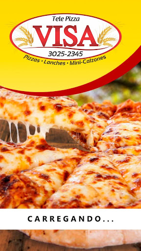 Android application VISA PIZZARIA screenshort