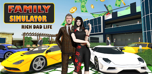 Family Simulator Rich Dad Game  screenshots 1