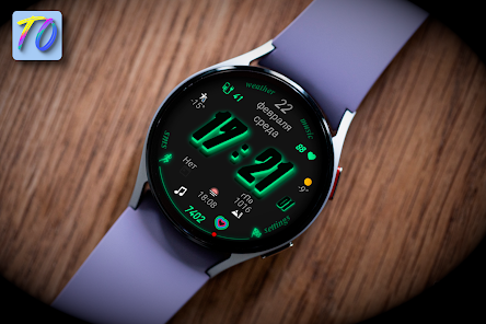 Glow Digital watch face 1.0.0 APK + Mod (Free purchase) for Android