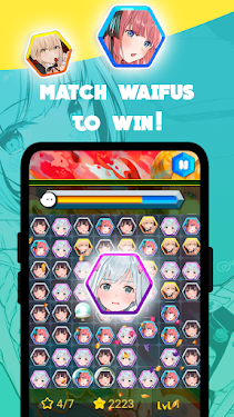 #4. Waifu Crush - Anime Jewel (Android) By: Porupo, Inc.