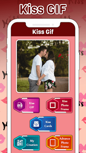 Android application Kiss GIF Collection - Kiss Pho screenshort