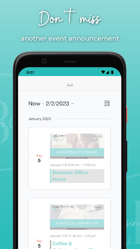 Ladies Business Community Screen 3