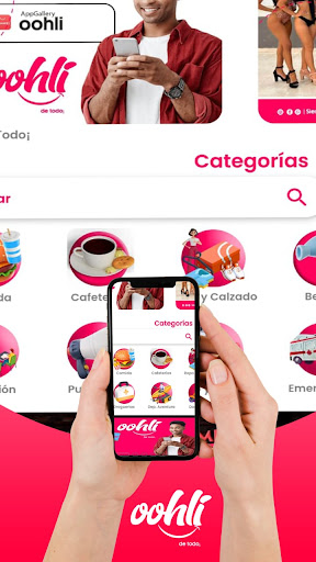 Android application Oohli screenshort