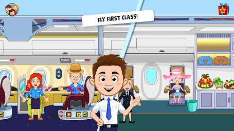 My Town Airport games for kids