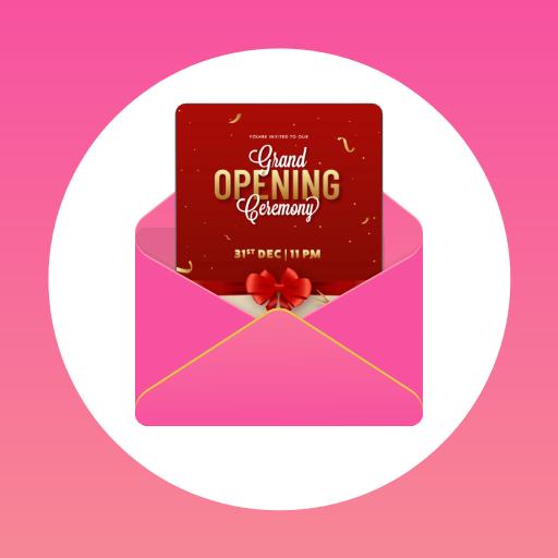 Events Invitation Card Maker 1.0.4 Icon