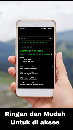 Android application GitarPedia : Kunci Gitar screenshort