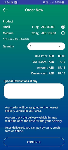 AD LPG: Order LPG Gas in Dubai Screen 3