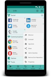 I-Glextor App Manager APK ye-MOD (Ebhayiziwe/Igcwele) 3