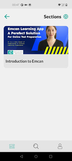 Emcan Institute Screen 3