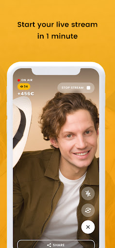 itsLIVE stream & collect money Screen 3