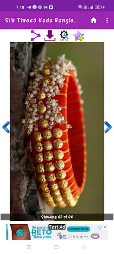 Silk Thread Kada Bangle Screen 3