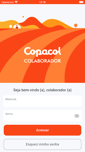 Android application Copacol Colaborador screenshort